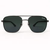 Blue & Brown Deep Avaitors Sunglasses